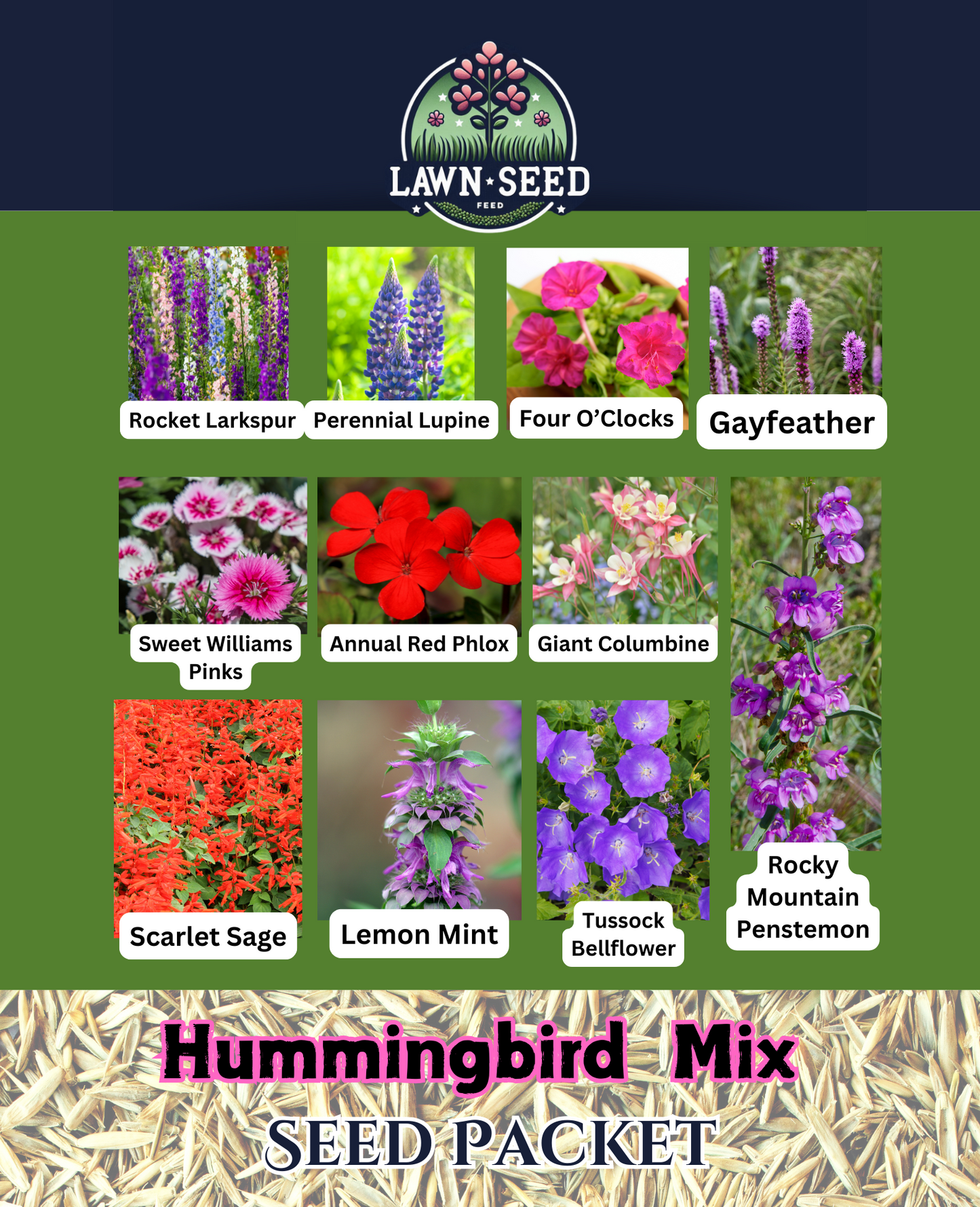 Hummingbird Wildflower Mix