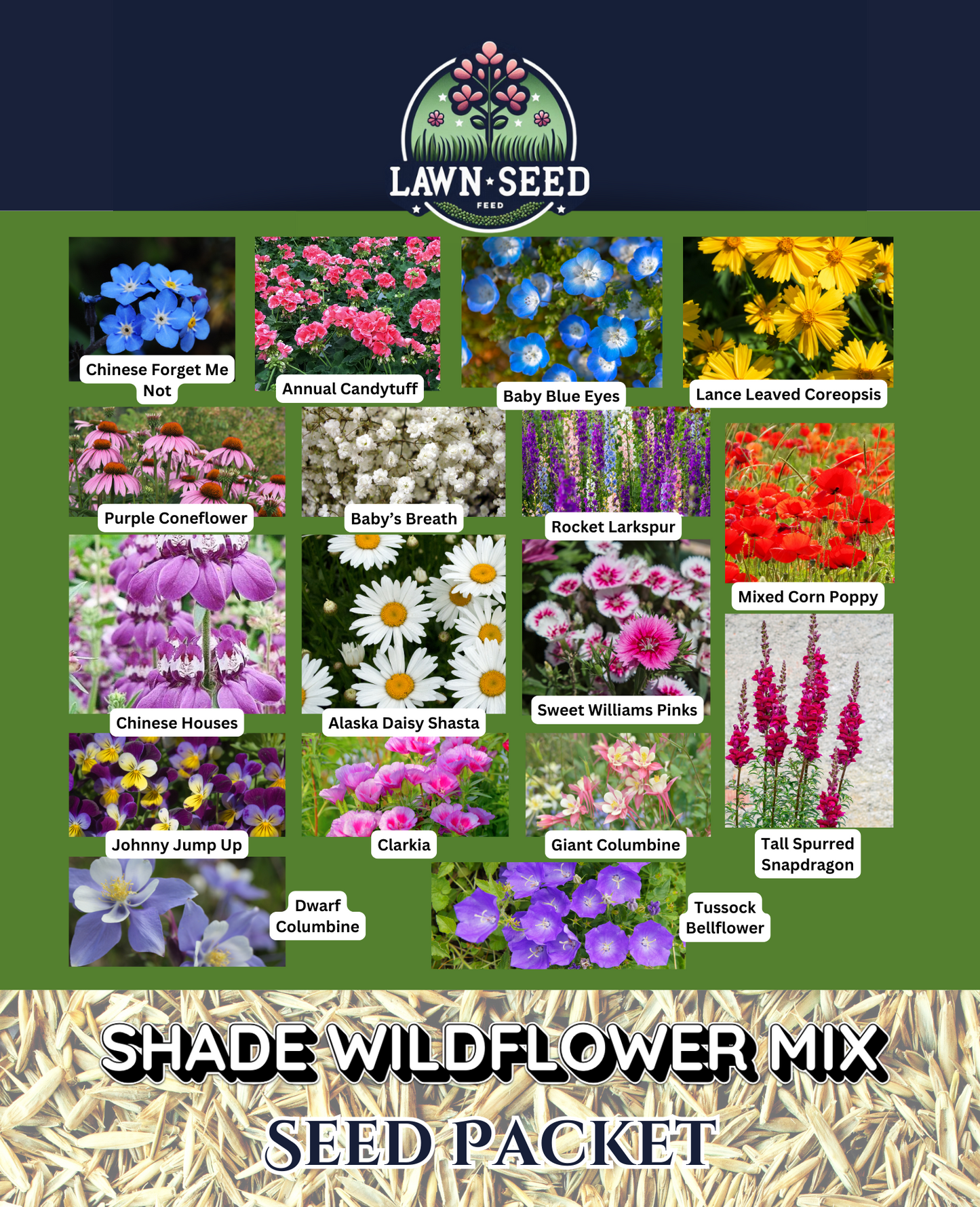 Shade Wildflower Mix